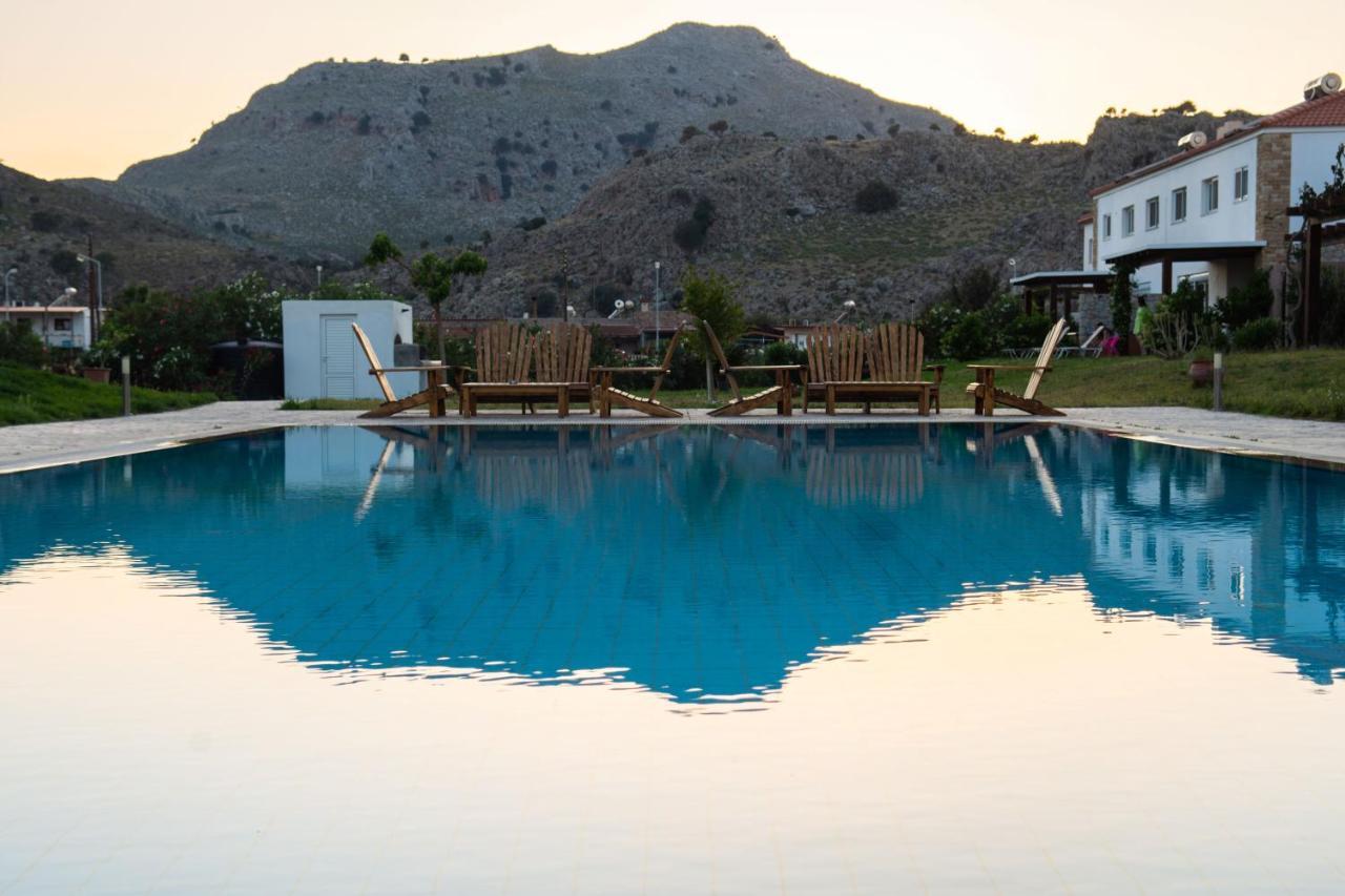 Posidonia Luxury Villas Kolympia 科林比亚 外观 照片