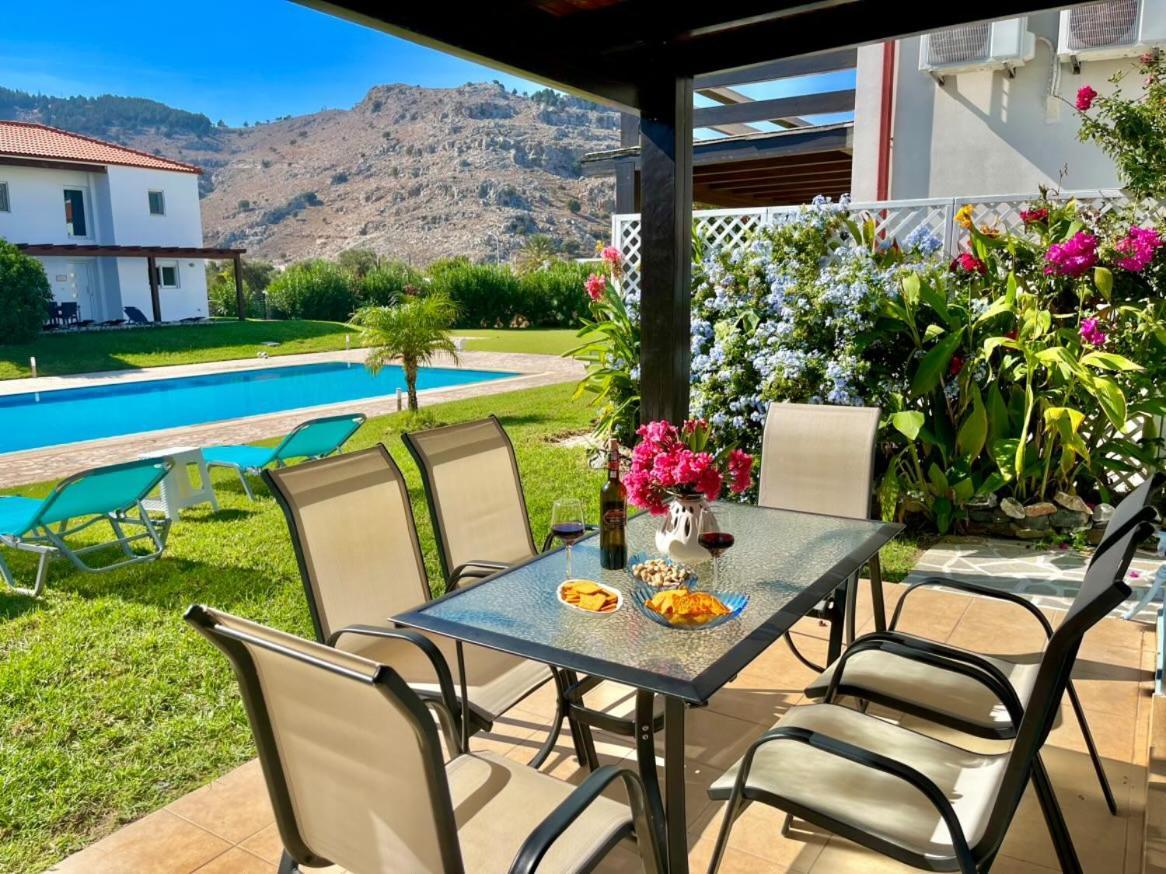 Posidonia Luxury Villas Kolympia 科林比亚 外观 照片