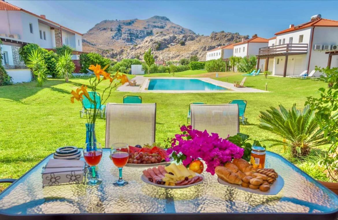Posidonia Luxury Villas Kolympia 科林比亚 外观 照片